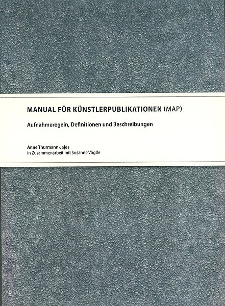 Manual for Artists’ Publications (MAP)